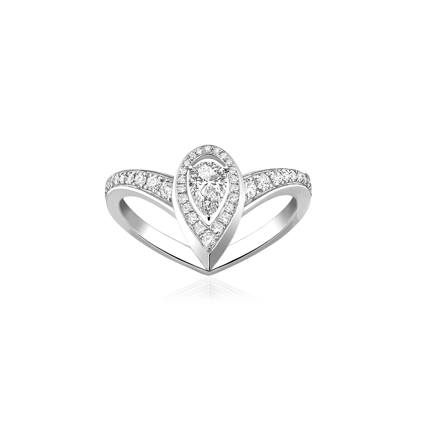 Fiery 0.10ct Ring