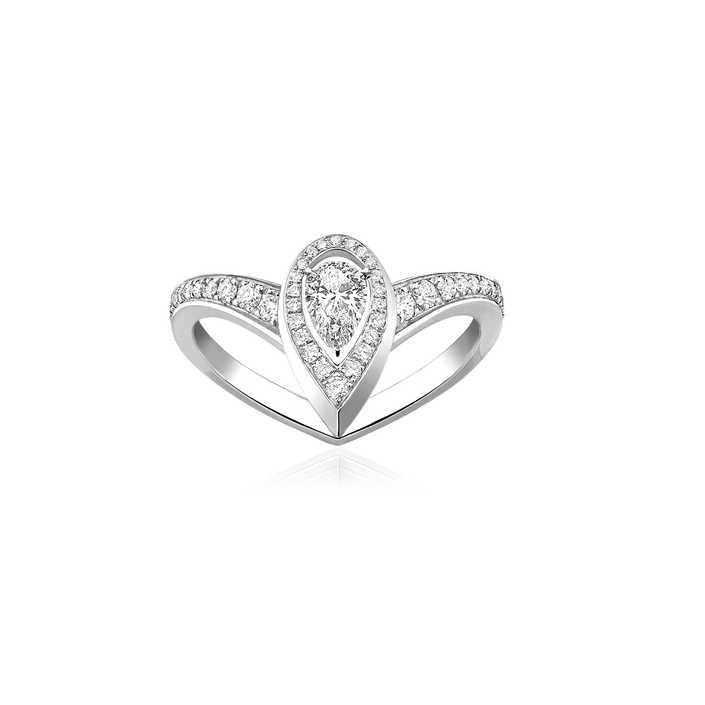 Fiery 0.10ct Ring