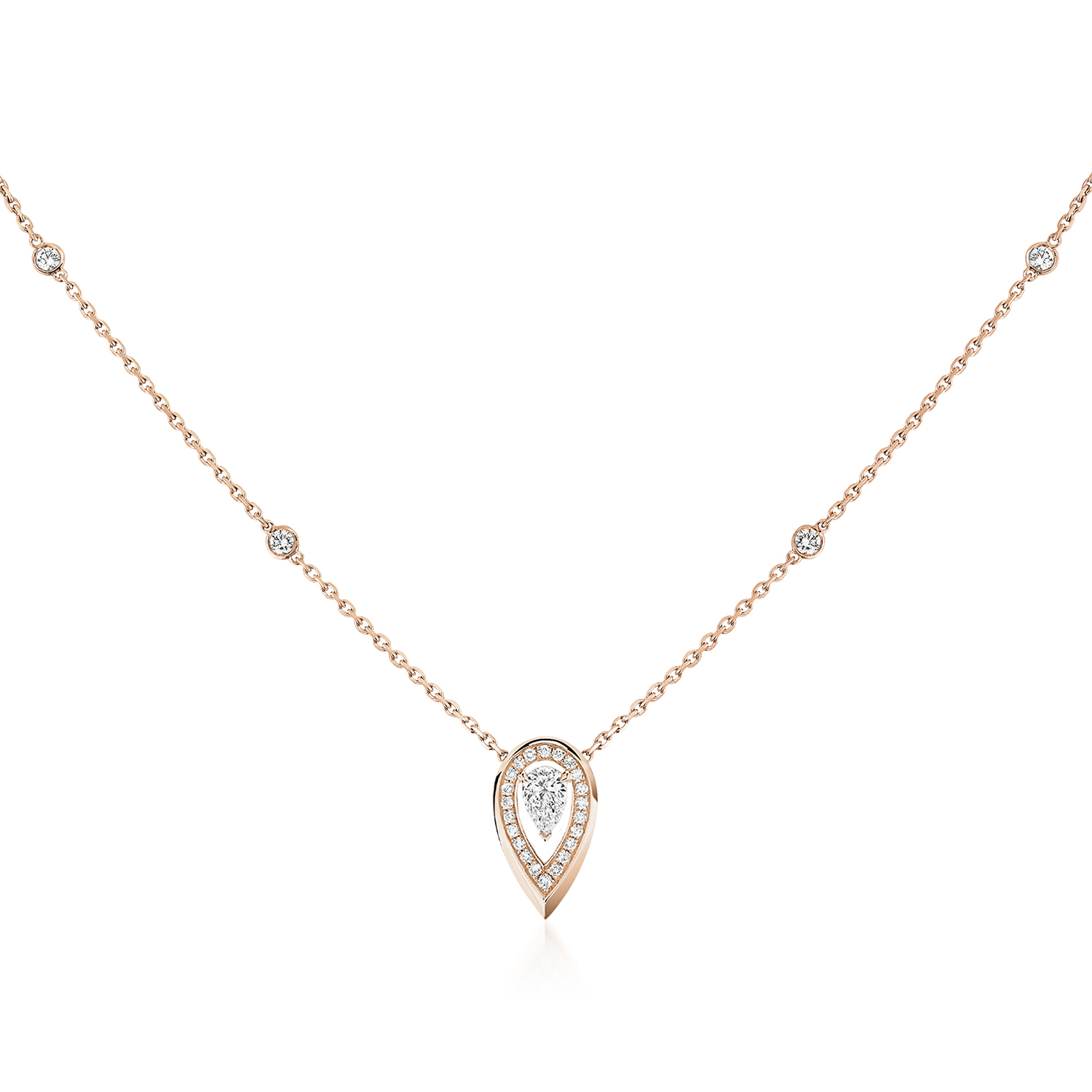 Fiery 0.10ct Necklace