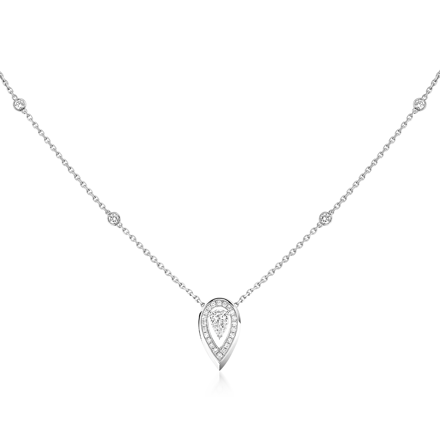 Fiery 0.10ct Necklace