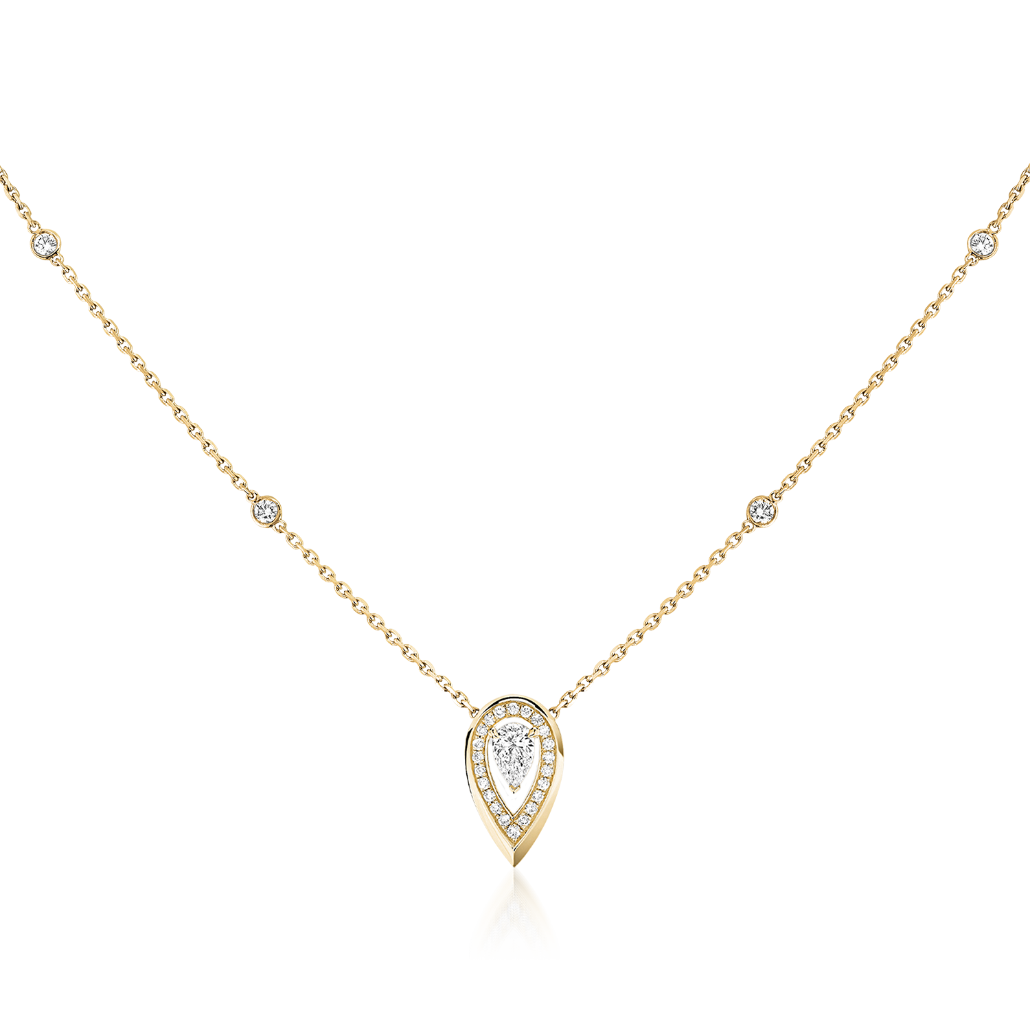 Fiery 0.10ct Necklace