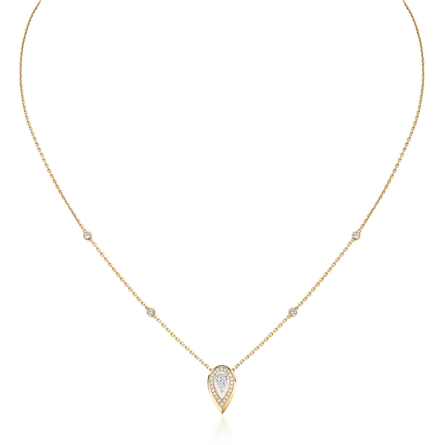 Fiery 0.10ct Necklace