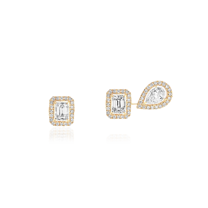 My Twin 1+2 0.20 ct x3 Earrings