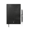 Set Meisterstück Classique Platinum-Coated Ballpoint Pen and Notebook