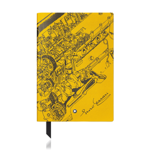Notebook #146 Montblanc Great Characters Enzo Ferrari, Modena Yellow
