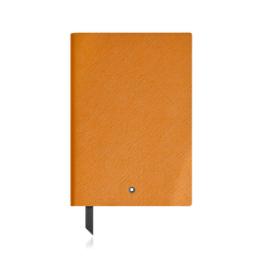 Medium Notebook in Sartorial Leather, Lined Pages