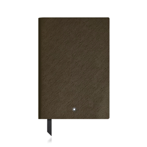 Medium Notebook in Sartorial Leather, Lined Pages