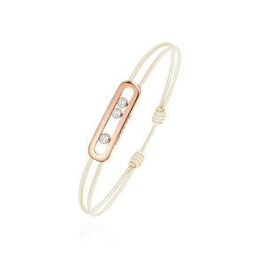 Messika CARE(S) Cream Cord Bracelet