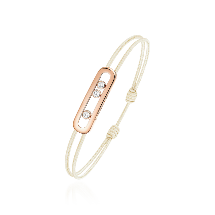 Messika CARE(S) Cream Cord Bracelet