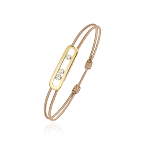 Messika CARE(S) Beige Cord Bracelet