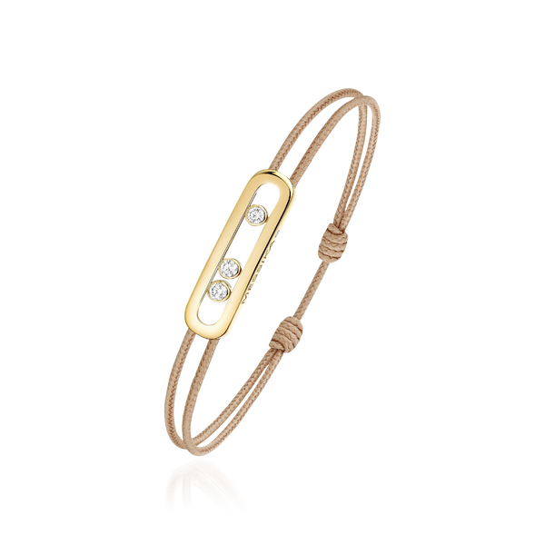 Messika CARE(S) Beige Cord Bracelet – David Rosas