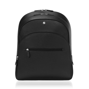 Large Backpack with 3 Compartments in Sartorial Leather