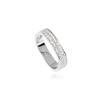 Square Paved Wedding Band 4 mm