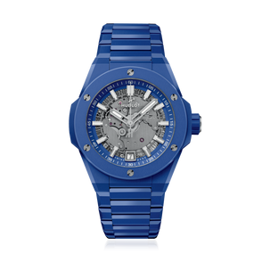 Big Bang Integrated Time Only Blue Indigo Ceramic