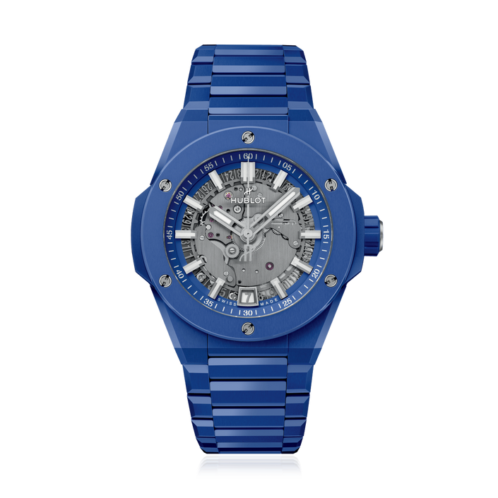 Big Bang Integrated Time Only Blue Indigo Ceramic