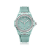 Big Bang One Click Mint Green Ceramic Diamonds