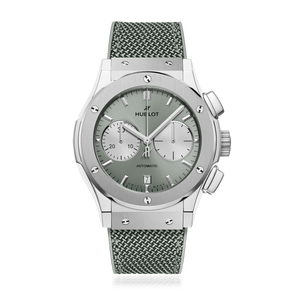 Classic Fusion Chronograph Titanium Sage Green