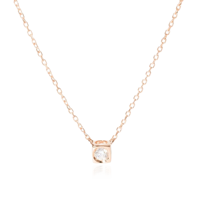 Le Cube Diamant Small Necklace