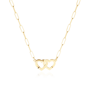 Double Cœurs R9 necklace