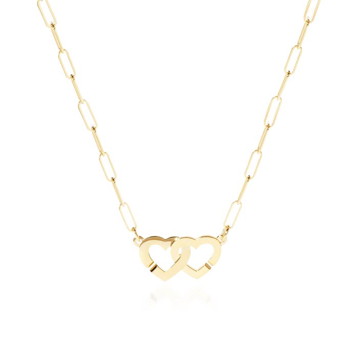 Double Cœurs R9 necklace