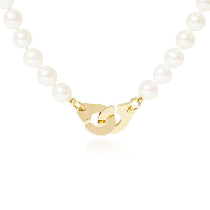 Menottes R10 Pearl necklace