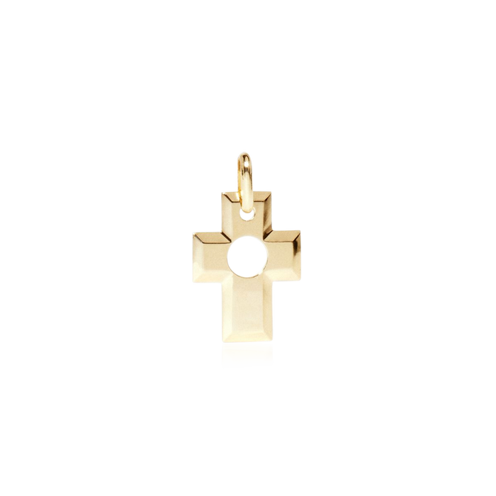 Pierced Cross pendant 15 mm