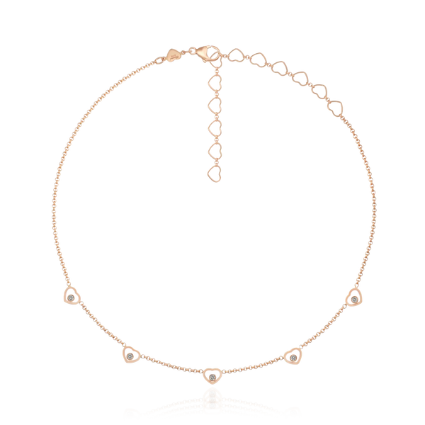 My Happpy Hearts 5 Coeurs Necklace – David Rosas