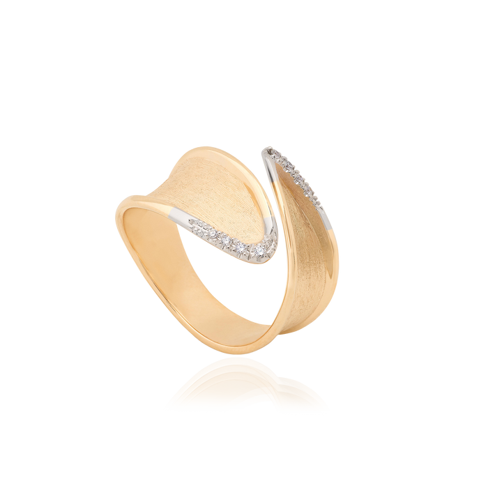 Lunaria Twist Ring