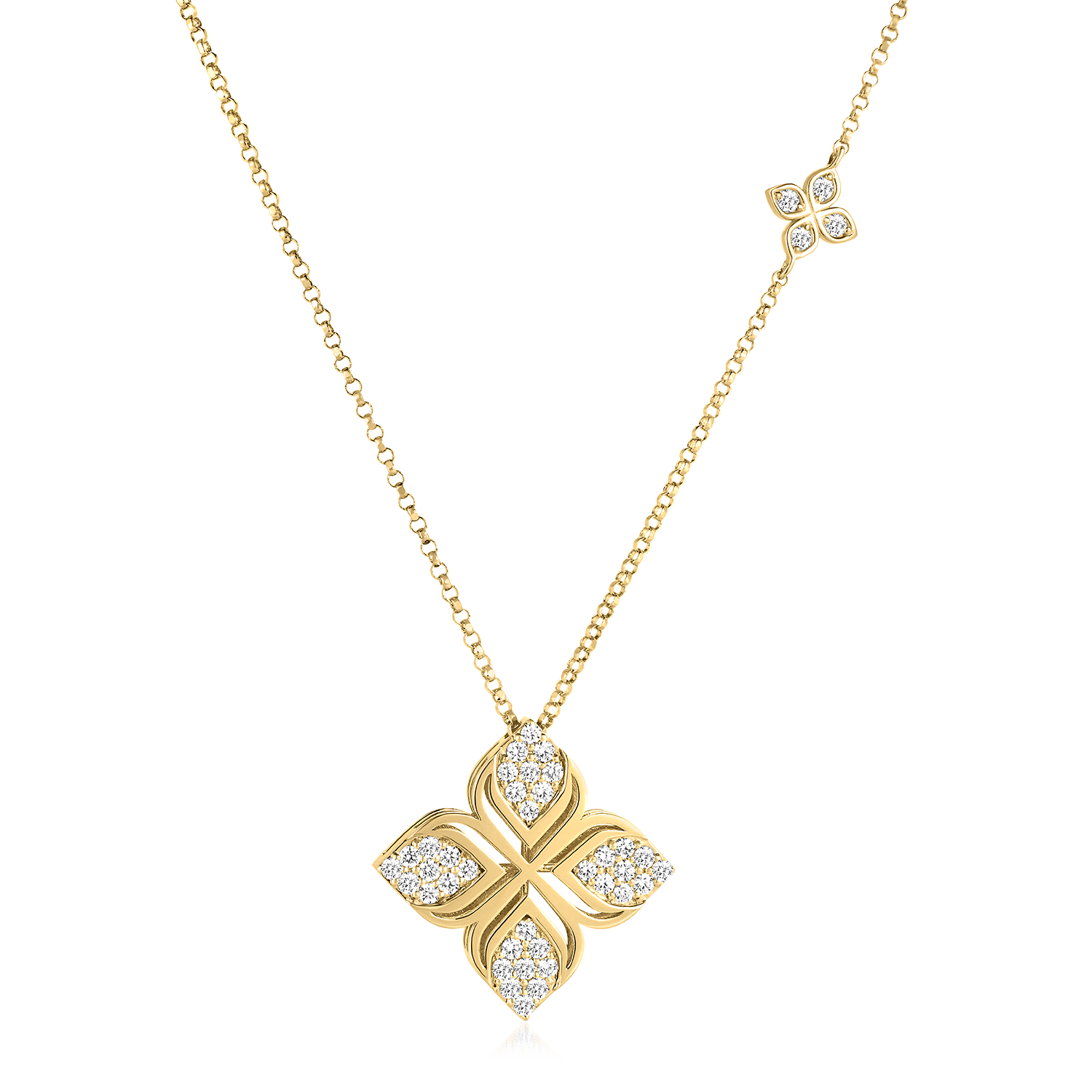 Arabesque Flower Necklace