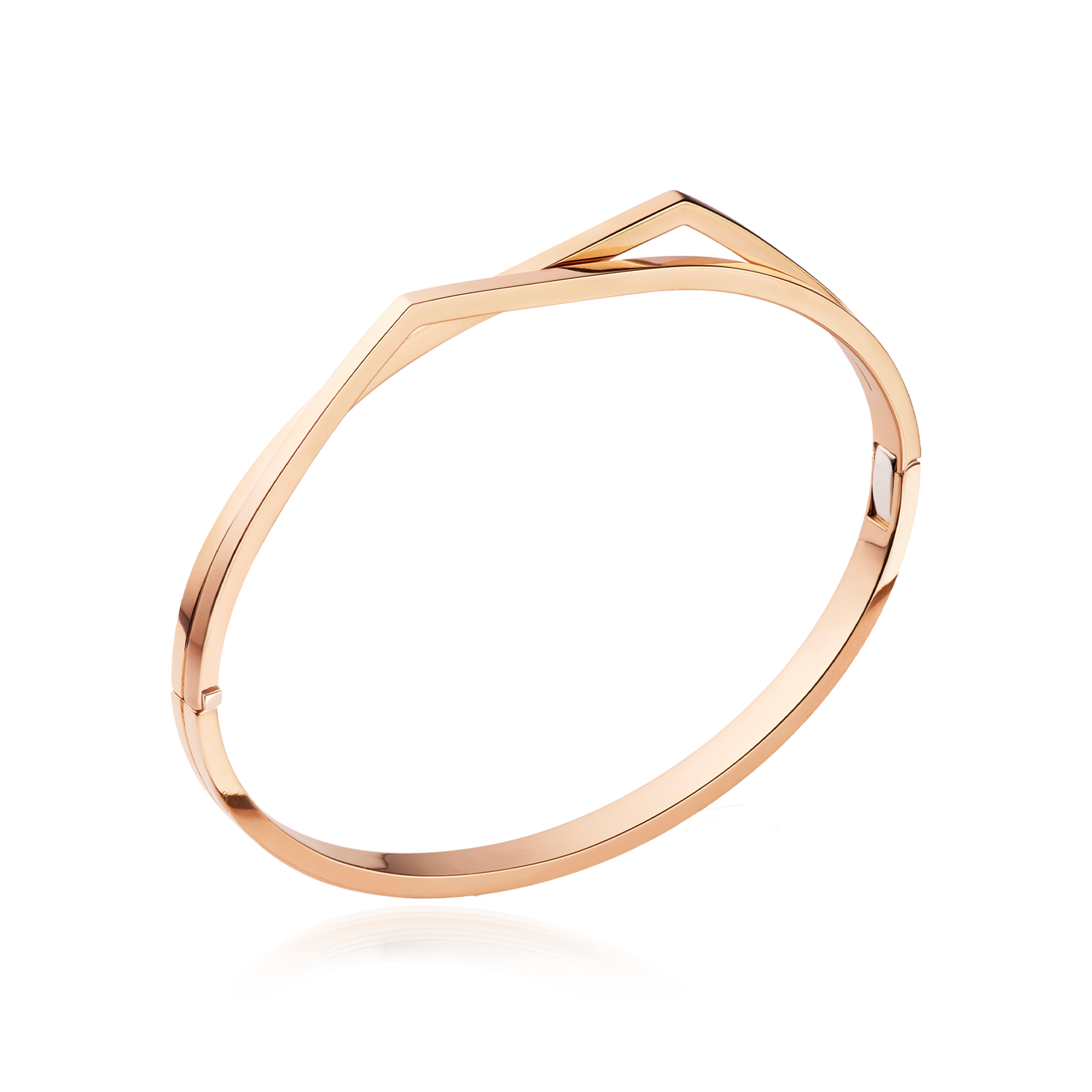 Antifer ring in white gold