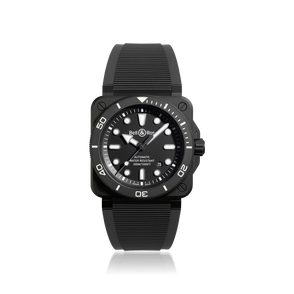 BR-03 Diver Black Matte Ceramic