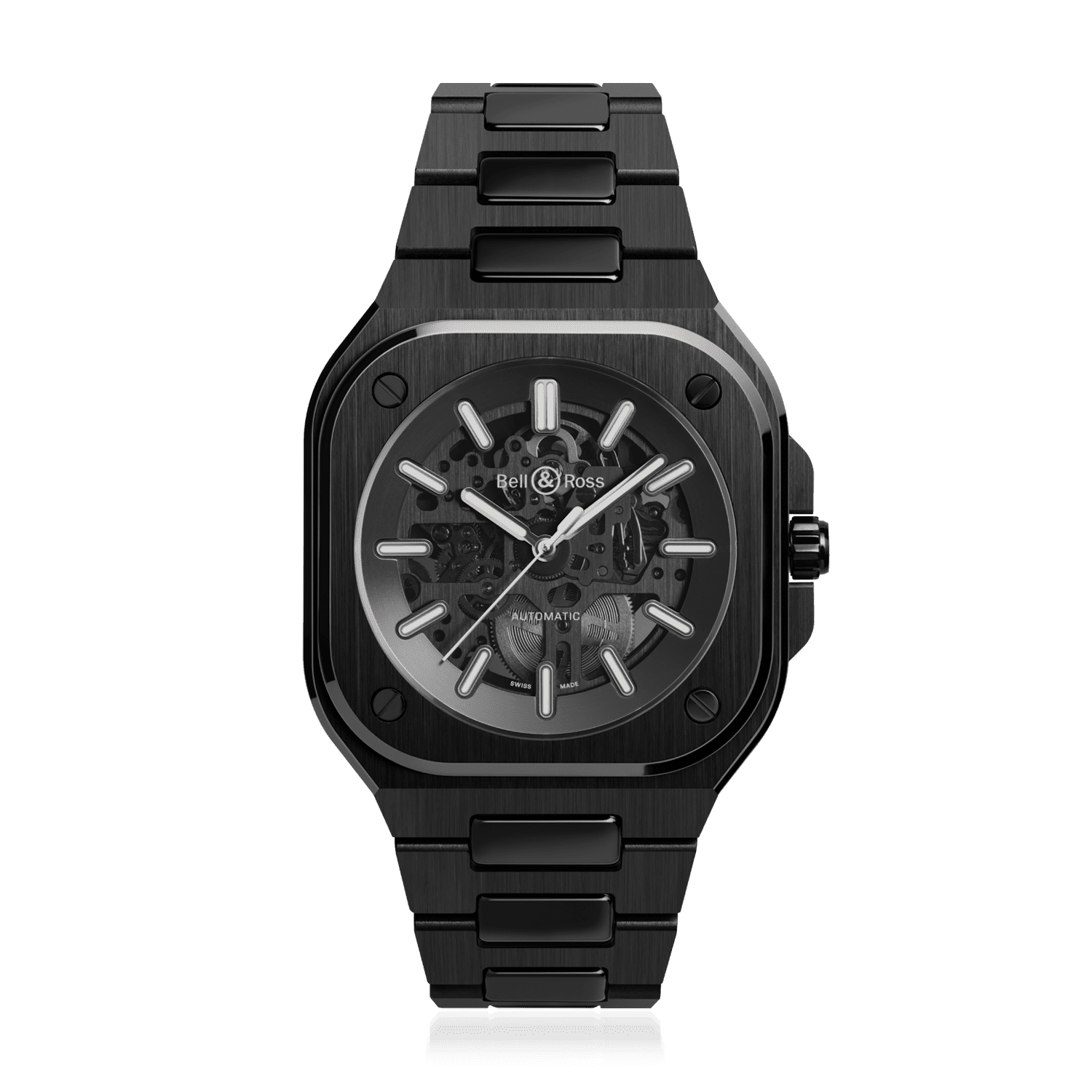 BR 05 Skeleton Black Ceramic