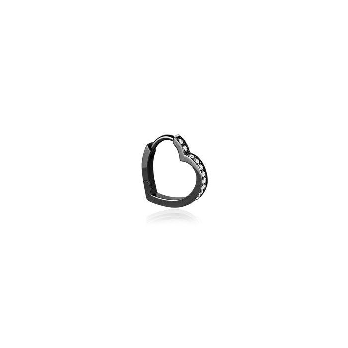 Antifer Heart Hoop Earring