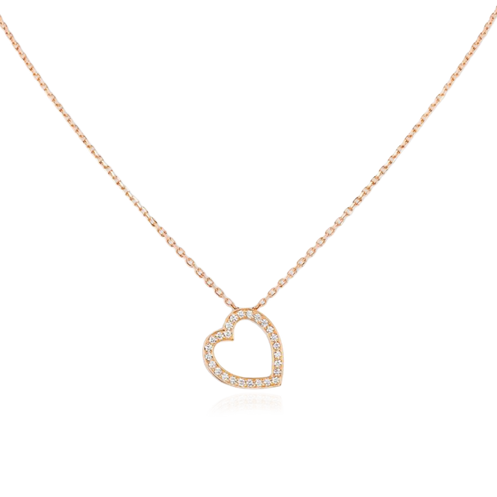 Antifer Heart Pavé Pendant