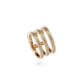 Berbere 3-row Ring