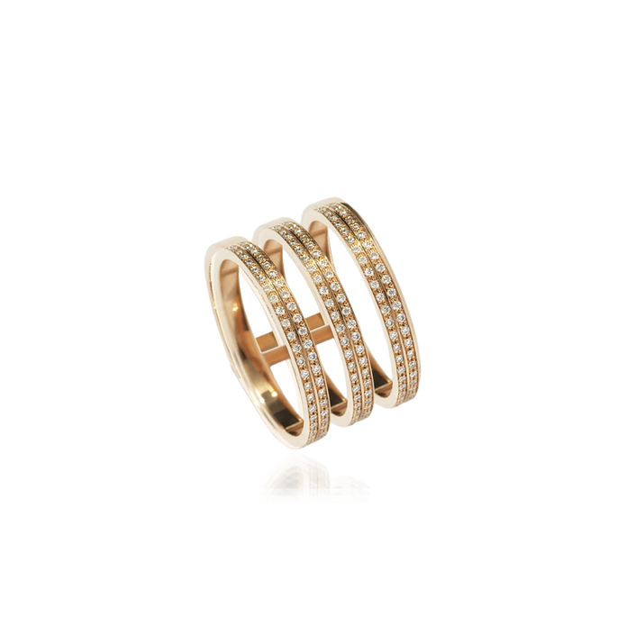 Berbere 3-row Ring