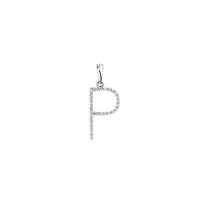 Letter P Essential Pendant