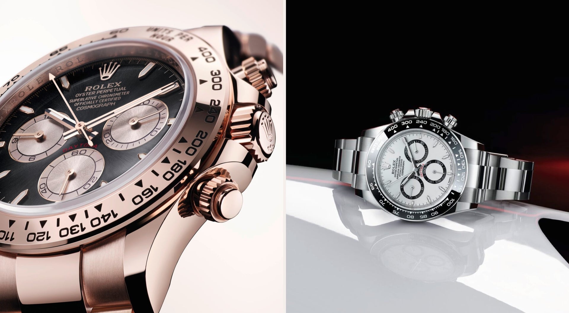 Rolex Cosmograph Daytona design
