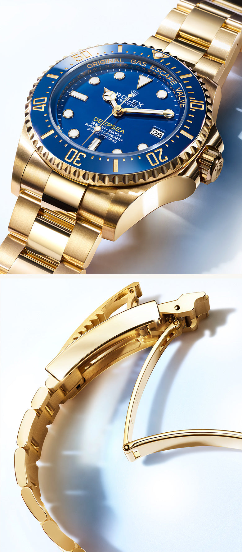 Rolex Deepsea - Oyster bracelet and Oysterlock safety clasp