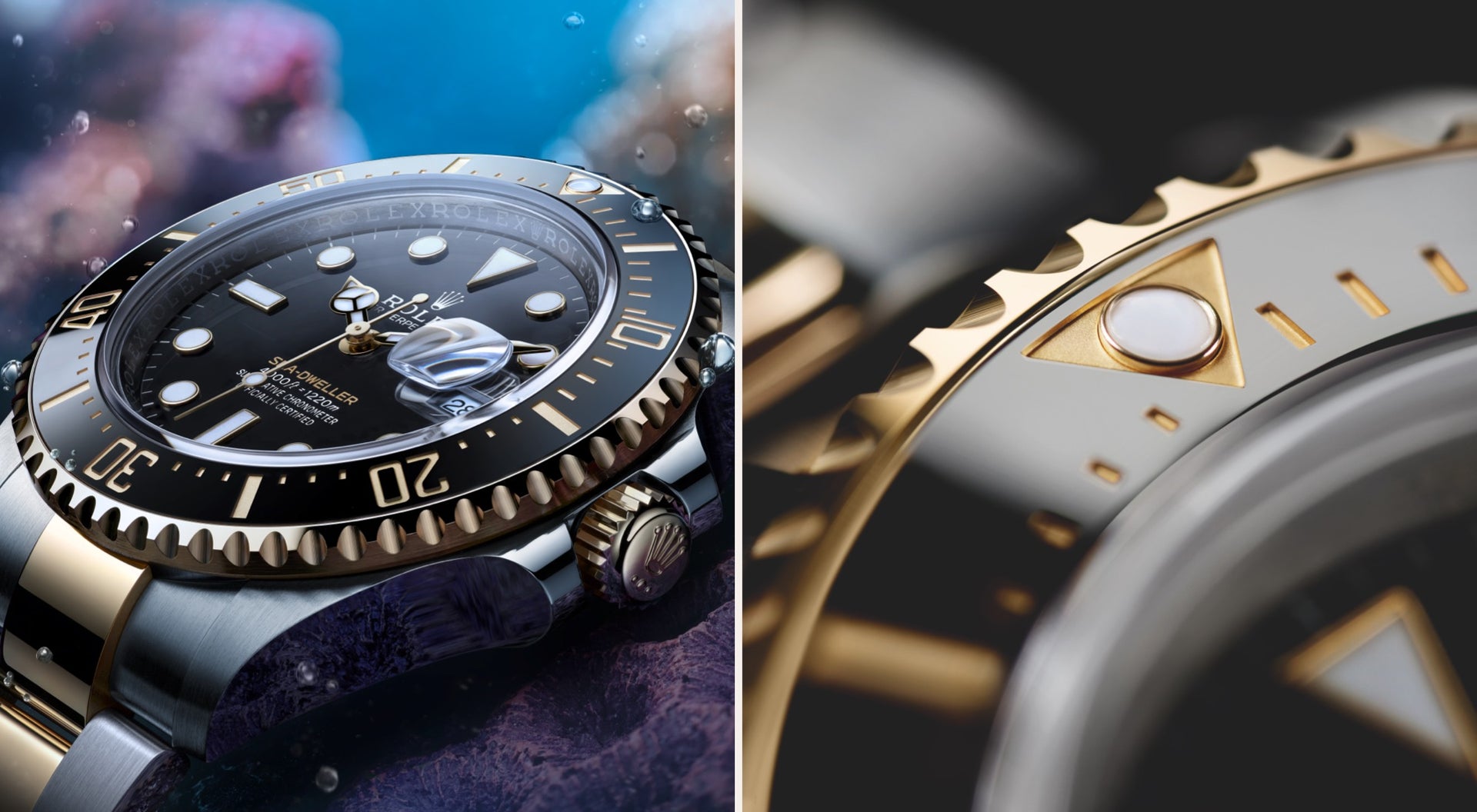 Triplock winding crown - Rolex Sea-Dweller