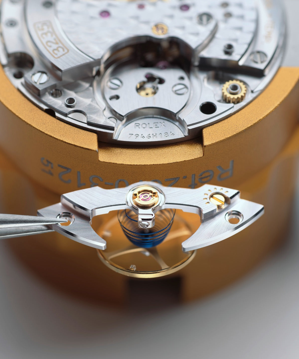 Rolex watch servicing procedure at David Rosas