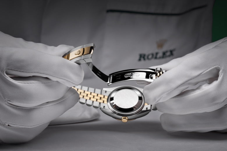 Rolex watch servicing procedure at David Rosas