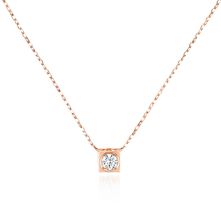 Dinh Van Le Cube Diamant Necklace