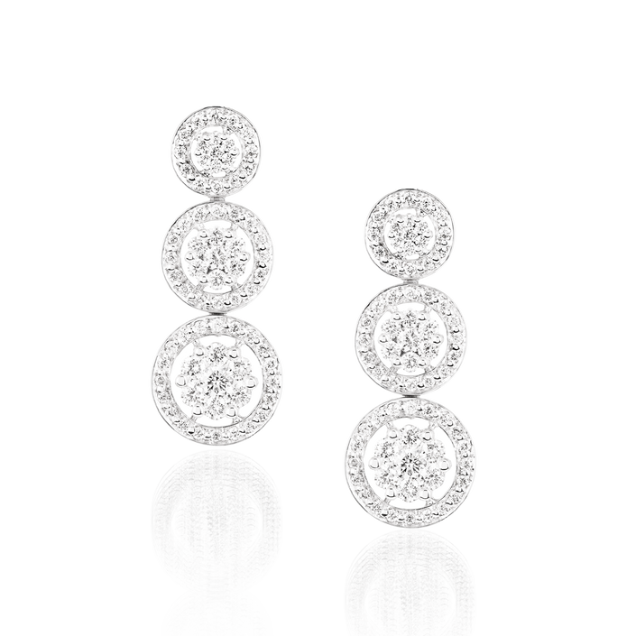 David Rosas Peony Earrings