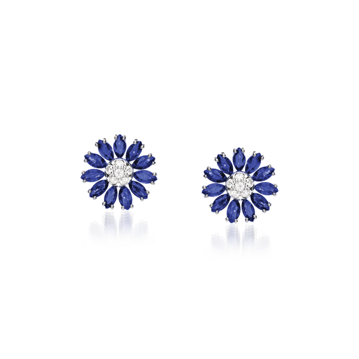 David Rosas Fiori Marquise Earrings