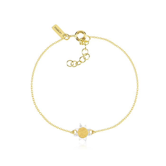 Gold and diamond bracelet - My Light